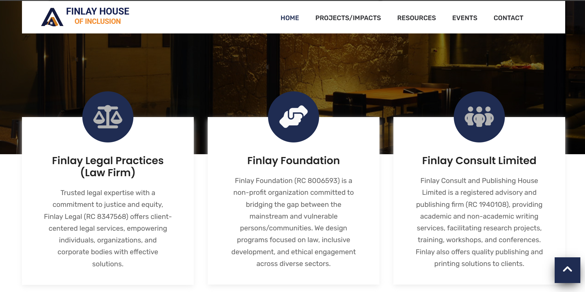 FINLAY HOUSE OF INCLUSION