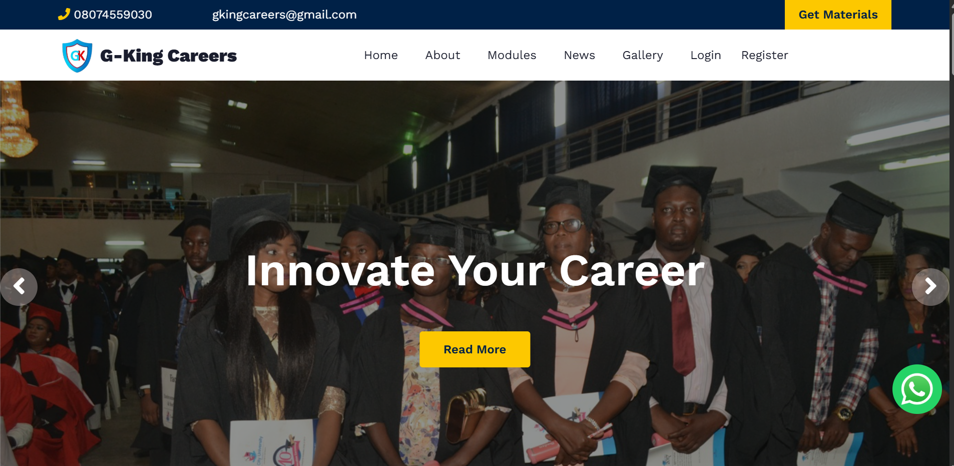 G-King Career Development Academy