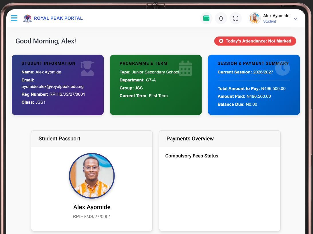 eCampus Pro Dashboard